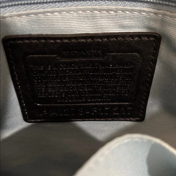 Coach Soho Black Leather Women's Bag - Picture 9 of 10